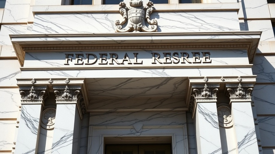 Marble facade of Federal Reserve building, maximize benefits Muskegon.