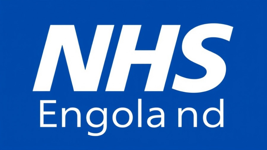 NHS England logo representing healthcare system