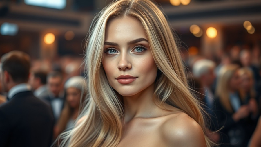 Elegant woman at an event, related to Zurzuvae postpartum anxiety treatment.