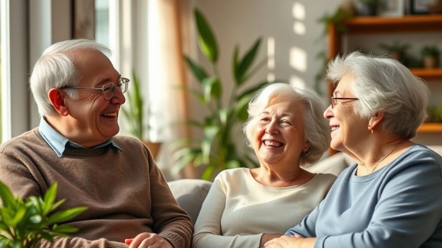 Companion Care in Camarillo CA: Smiling elderly couple with caregiver.