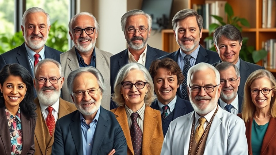 Harvard University Professors in academia environments and greenery.