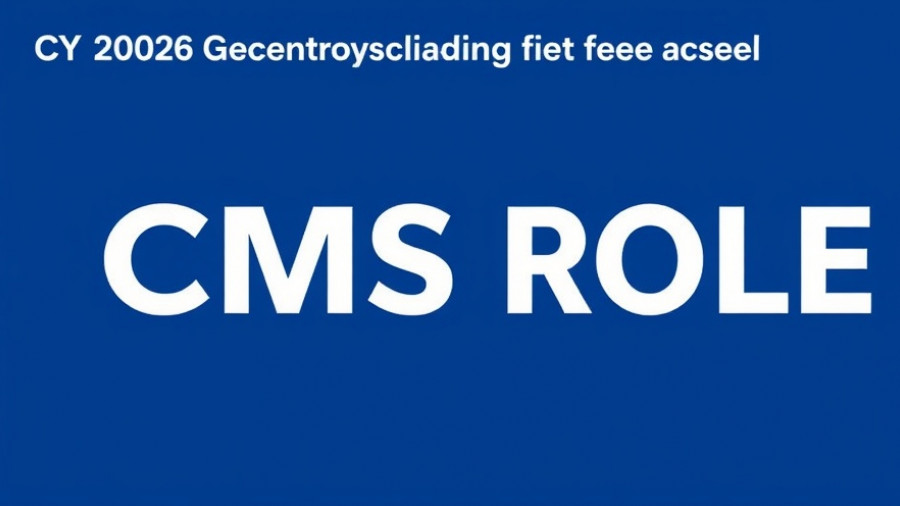 CMS issues CY 2026 physician fee schedule final rule