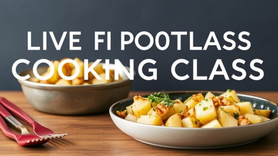 Live Cooking Class: Holiday Potato Side Dishes, Three Ways