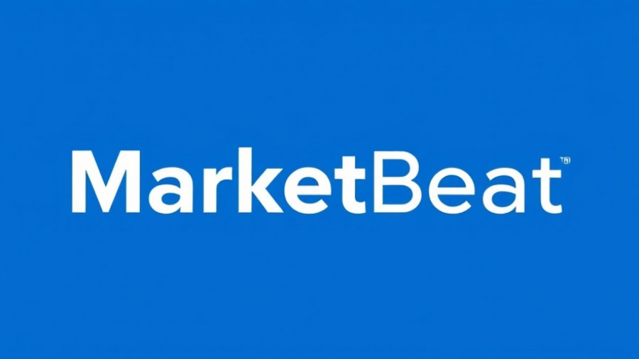 MarketBeat logo on blue background for Brookdale Senior Living Investments