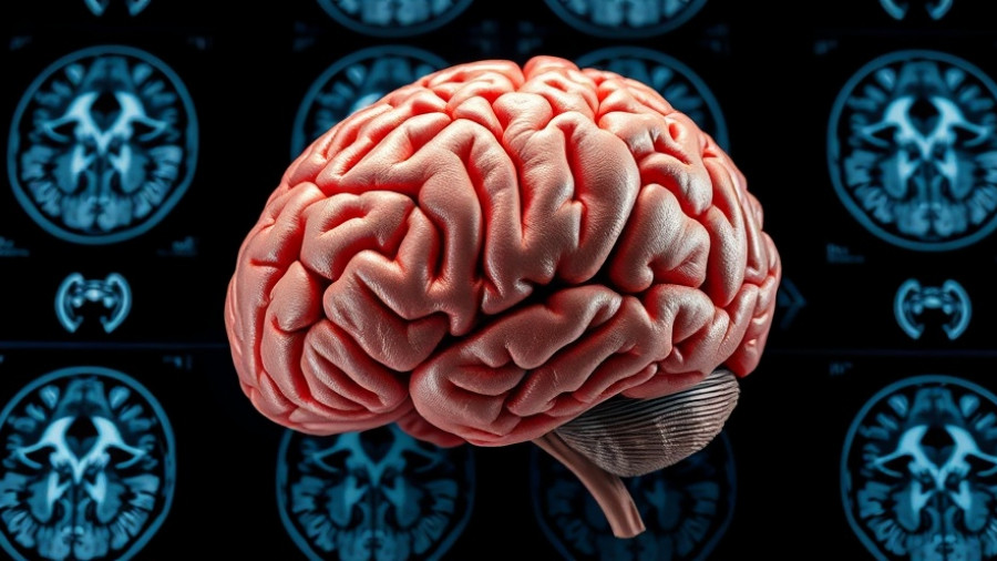Intricate model of human brain on MRI scans, highlighting CTE and DNA damage research.