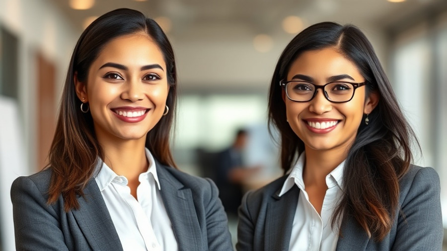 Professional women smiling, representation, Medicare Advantage plans Muskegon