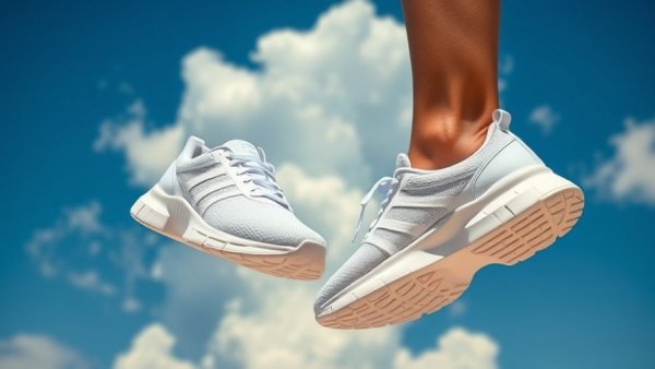Best On shoes for walking, displayed against a sky background.