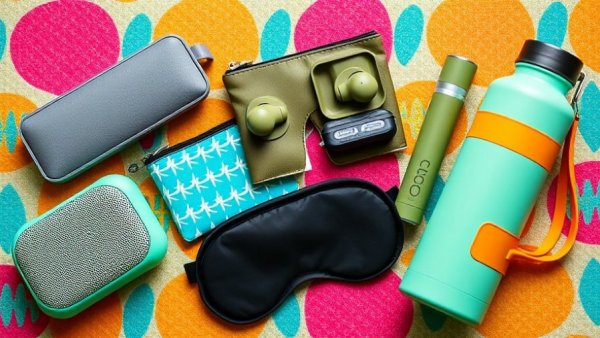 Budget-friendly holiday gifts in colorful layout