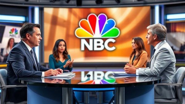 TV hosts discussing bullying and autism in a news studio.