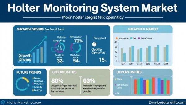 Graphic on the newest technology in healthcare, focusing on Holter Monitoring System Market framework.