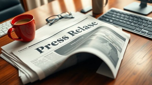 Fallen Trees Safety Guidance press release on a desk with coffee.