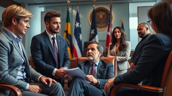 Medical professionals discuss Medicare Medicaid GLP-1 drug coverage in an office.