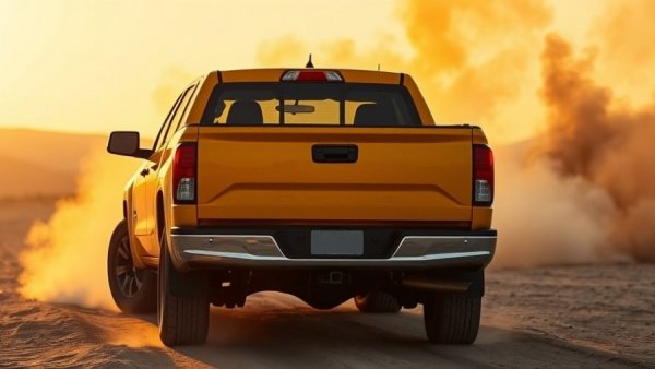 Chevrolet Colorado 2026 trims in scenic dusty setting at sunset.