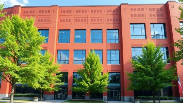 Front of a senior living community in Muskegon