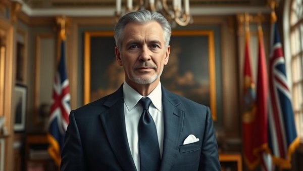 Apply for Social Security in Muskegon - distinguished man in a formal setting.