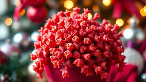 Vibrant Christmas cactus in ceramic pot, festive decor, best potting mix for Christmas cactus.