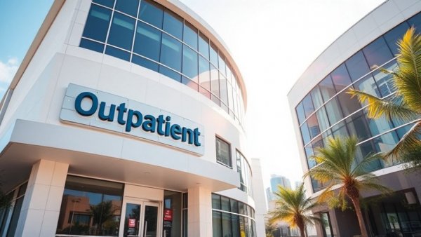 Modern outpatient medical building reflecting senior housing demand trends.