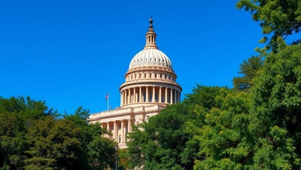 Texas State Capitol building symbolizing Texas Dementia Research Funding.