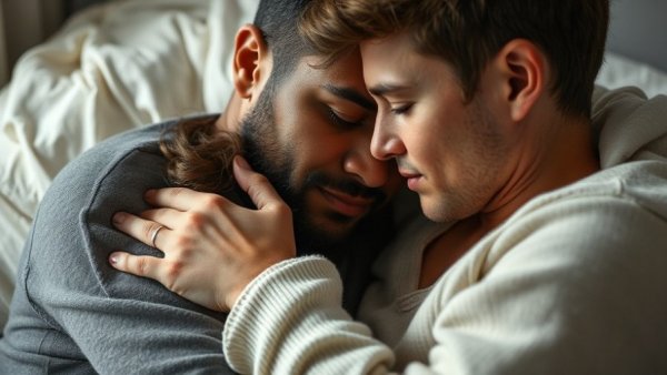 Cuffing season benefits for seniors: close-up embrace.