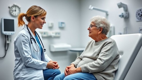 Medicare prior authorization model in a doctor-patient consultation.