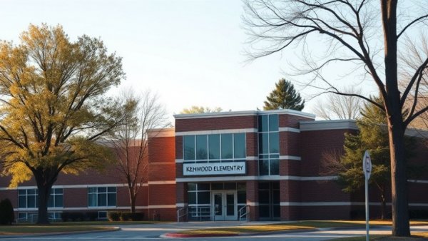 Kenwood Elementary in a suburban setting, intergenerational reading program Muskegon.