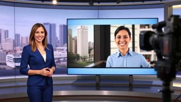 News segment about new autism therapy center in studio discussion.