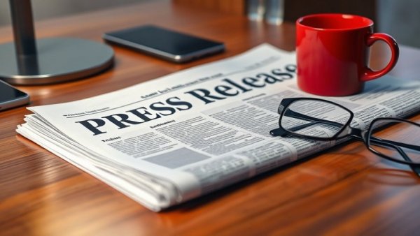 Press Release newspaper on desk with coffee, glasses, and Professional Sod Installation Services context.