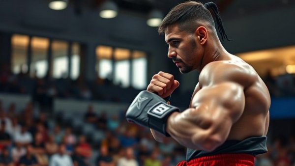 Martial arts classes Gurnee, focused athlete in competition.