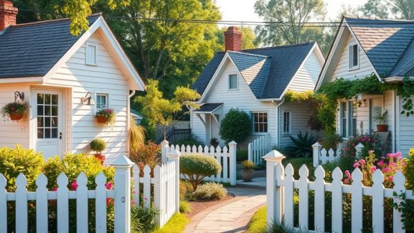 Charming cottages in Twistleaf’s boutique lodging transformation setting.