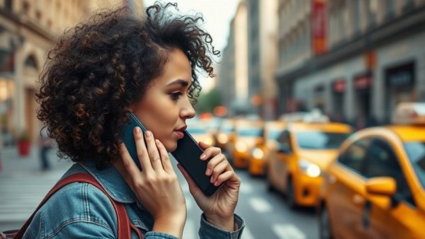 Young woman talking on smartphone; venting doesn't help anger management topic.
