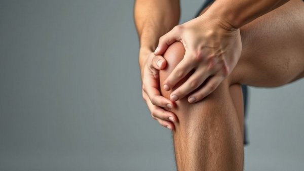 Person holding knee in pain, highlighting injury prevention in martial arts training.