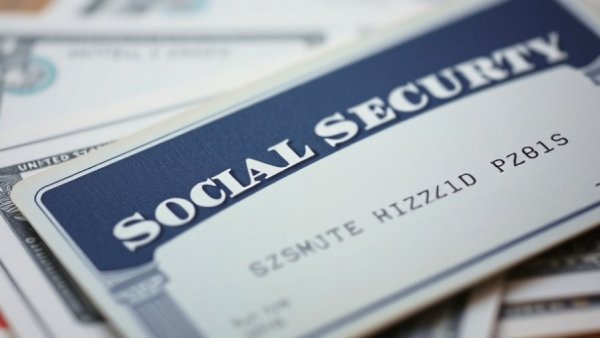 Social Security card and Treasury checks related to apply for Social Security in Muskegon.