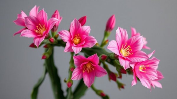 Vibrant Christmas cactus with pink blooms, save your Christmas cactus.