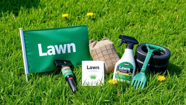 TruGreen lawn care promotional kit on green grass, Shelby MI