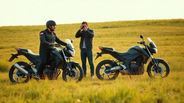 Chris Hemsworth Alzheimer's Documentary: Two men with bikes in nature.