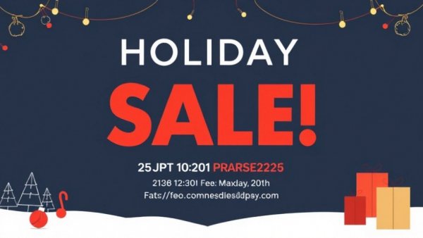 Laramie Original Art Holiday Sale flyer with event details.