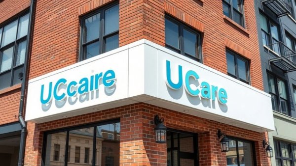 Health insurance confusion amid UCare failure as seen at UCare building.