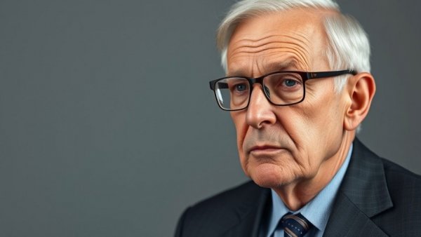 Elderly gentleman in glasses and suit for Phase 2 Study Sabirnetug