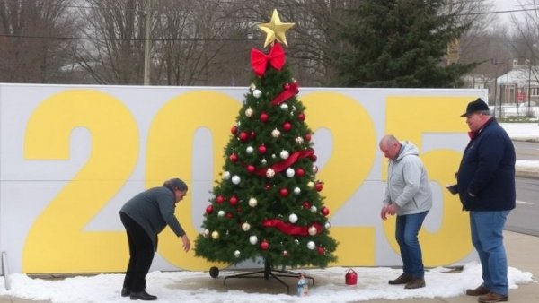 Rockford's Stroll on State installs 2025 Christmas tree