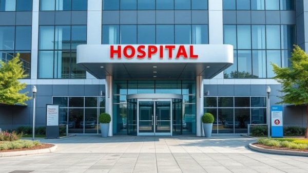 Insight Hospital entrance showcasing Medicare and Medicaid certification