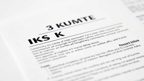 Document showing IKS Kumite requirements with minimalistic design.