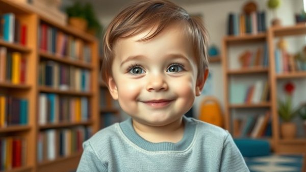 Child smiling playfully, early intervention strategies autism Muskegon