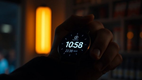 Newest technology in healthcare Muskegon - modern smartwatch display.