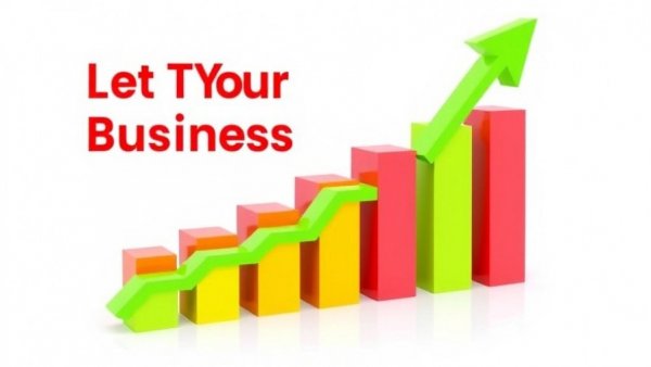 Smart tattoo market growth concept with upward graph and text.