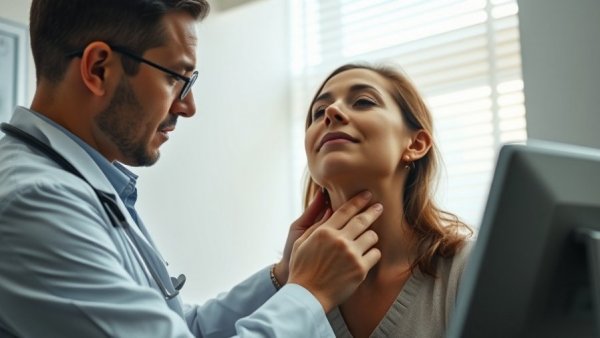 Doctor examines thyroid function; pregnancy, autism risk context.