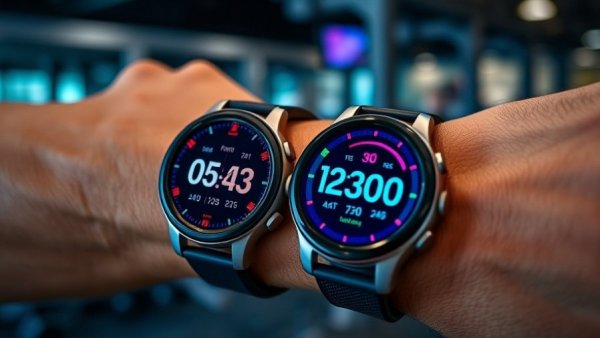 Smartwatches showing fitness data for Cyber Monday Fitness Deals for Seniors.