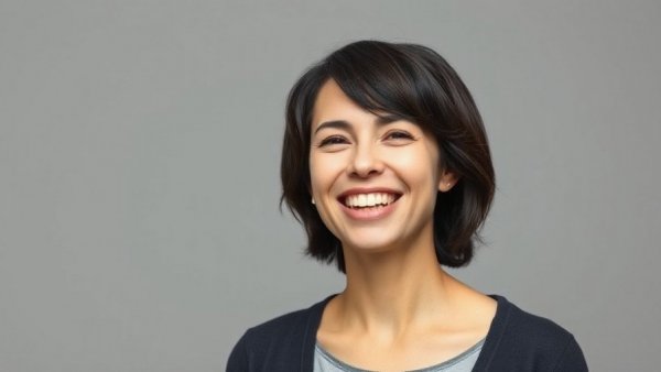 Cheerful woman smiling, associated with Etalanetug Alzheimer disease treatment