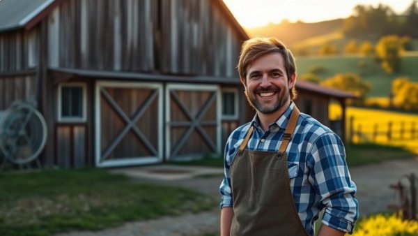 Confident small business owner smiling in sunlight. Xero Financial Literacy Small Business Growth.