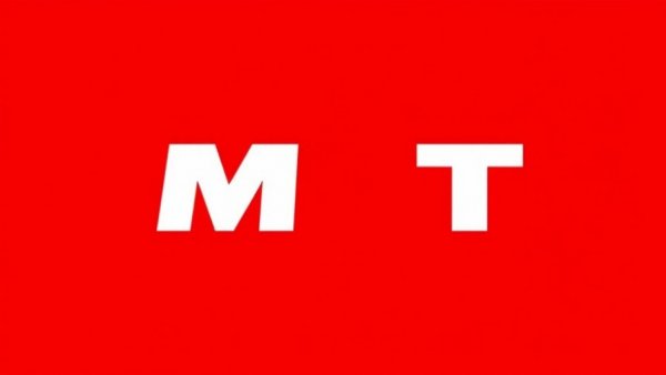 Bold logo design with white letters 'M' and 'T' on red background.
