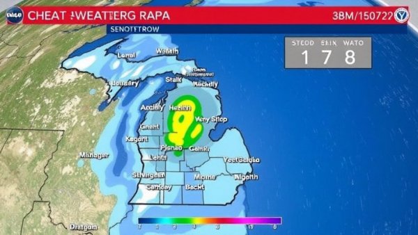Michigan weather radar: More snow on way with gusty winds, slick roads